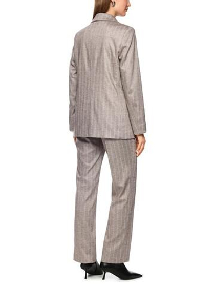 Marc Cain Блейзер в полоску со микропайетками