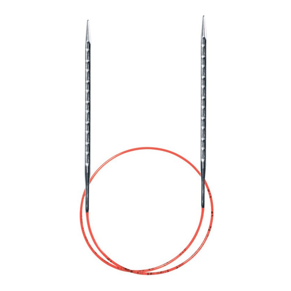 Спицы металлические круговые Addi Novel 2,5-60 см