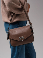 Женская сумка кросс-боди Azaro коричневый какао соло