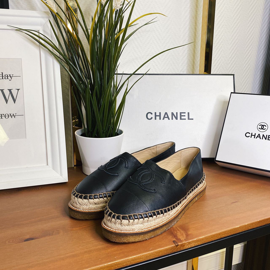 Кожаные эспадрильи