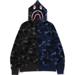 A Bathing Ape Color Camo Separate Shark Fz Худи
