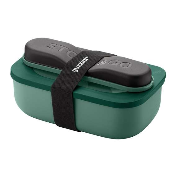 Набор из ланч-бокса и приборов store &amp; go, зеленый