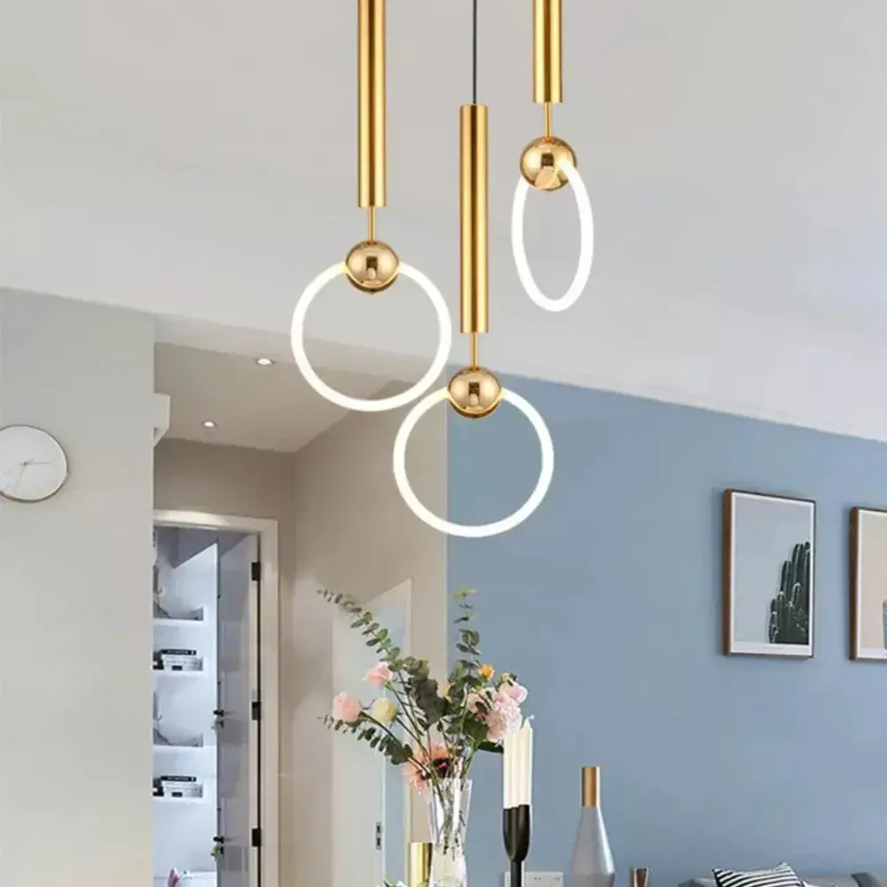 Светильник подвесной потолочный светодиодный, 4000К, 24ВТ, бронзовый