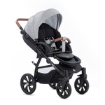 Детская коляска Tutis Aero 2 в 1 New 2019 №112 (черный-серый) кожа