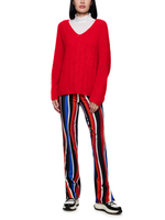 Пуловер из шерсти альпака (Knitted in Germany)