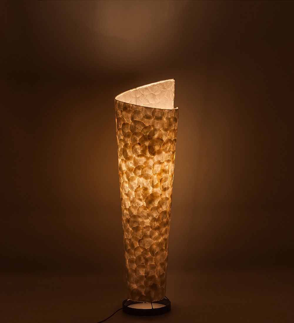 Decor and Gift 34-033 Светильник из перламутра «Спираль» 100см