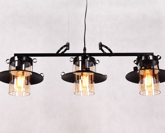Подвесной светильник Lumina Deco Capri LDP 11328-3 PR BK