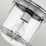 Потолочный светильник для ванных комнат Hinkley, Арт. QN-HADRIAN-MINI-F-CM-CLEAR