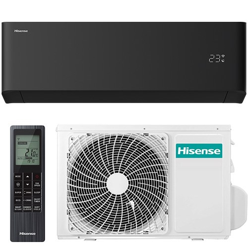 Сплит-система инверторного типа Hisense VIBE PRO AS-13UW4RLCHB00(B), черный