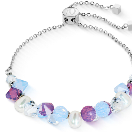 Браслет Coeur de Lion Lilac-Blue 1124/30-0839