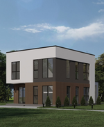 Проект индивидуального жилого дома 200 m2