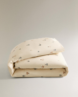 Пододеяльник Zara Home, хлопок 100%, однотонный, 2610/088