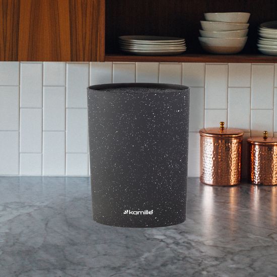 Подставка для ножей овальная Kamille KM 7606