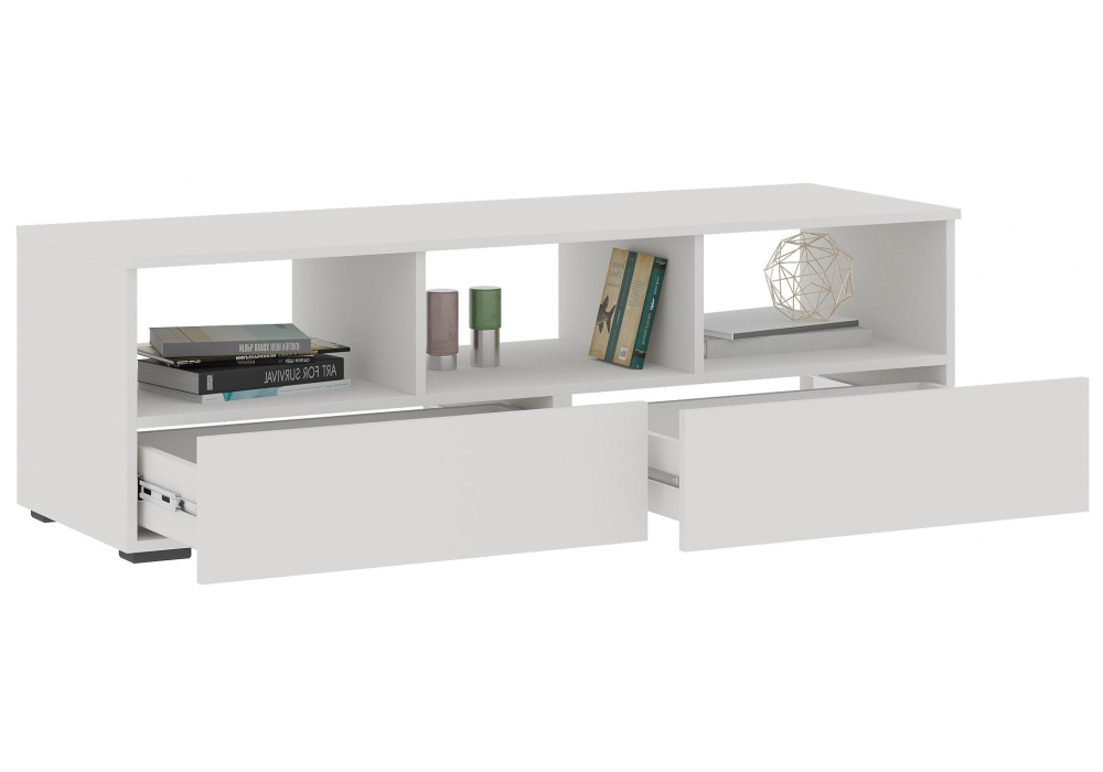 ТВ-тумба Woodville Элла ТБ 02 белый, белый