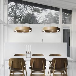 Подвесной светильник RANGE 1 D70 Black walnut