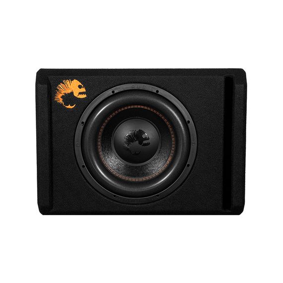 Сабвуфер DL Audio Piranha 12A Black V2 активный 12V/220V+2.1 2-канальный