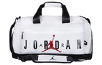 Jordan Polyester Luggage Bag Travel Bag Unisex White