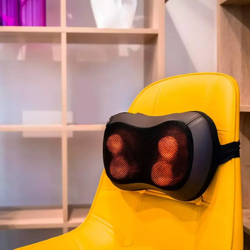 Беспроводная массажная подушка Gess uShiatsu Plus медицинская