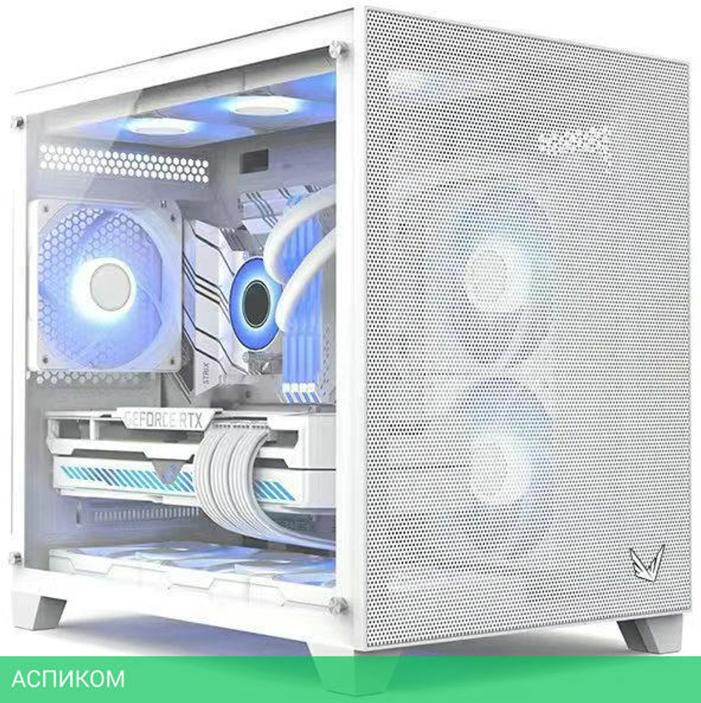 Корпус Formula Crystal Z5 TG без БП белый