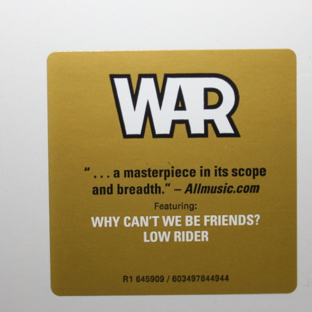War / Why Can't We Be Friends? (LP)