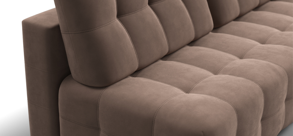 Диван Босс Мини Велюр Монолит мокко