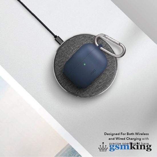 Uniq VENCER Active Silicone Hand Case for AirPods Pro 1 & 2 Blue