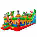 Коммерческий надувной батут «Лесная команда», 10*5*5 м