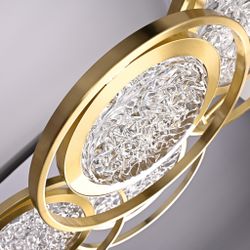 Дизайнерская люстра на штанге ЛУНА lighting collection L60