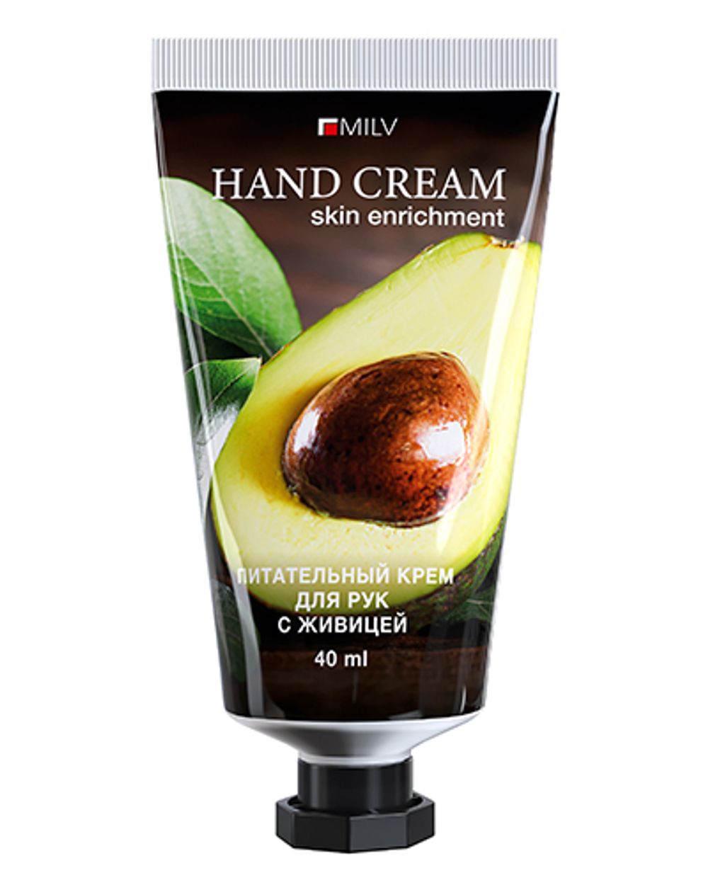 Milv Питательный крем для рук с живицей Пион, 40мл2
