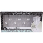 Бокал для вина 180мл «DOLCE VITA» в наборе 8шт ребристый