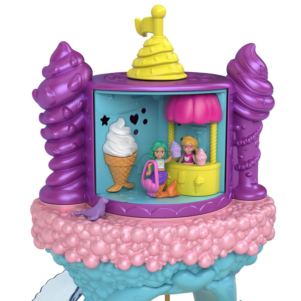 Polly Pocket - Набор Луна-парк Бухта Сирен + 2 куклы GYK42