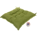 Сидушка на стул «PRIMO» 40*40 см, цвет зелёный