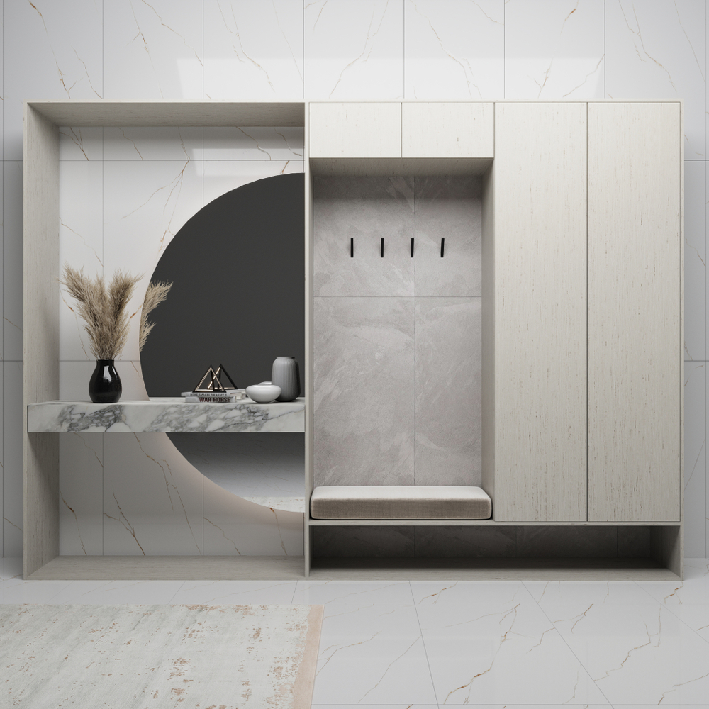 Керамогранит Buono Ceramica GOLDEN QUEEN GLOSSY CARVING 1200*600*8.5мм Карвинг