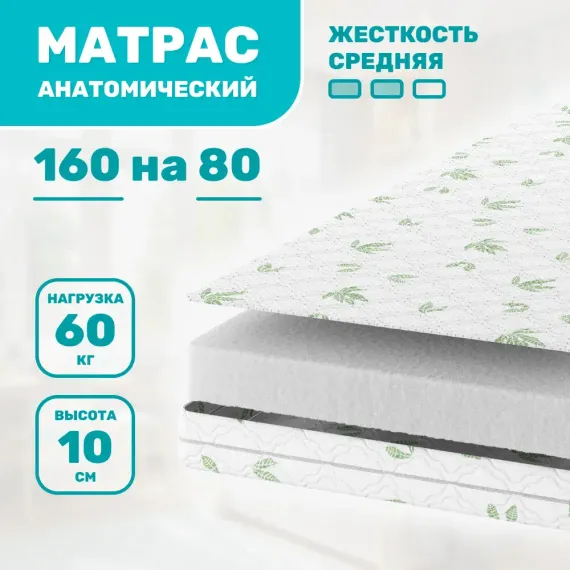 Матрас Капризун Джангл Симпл 160х80