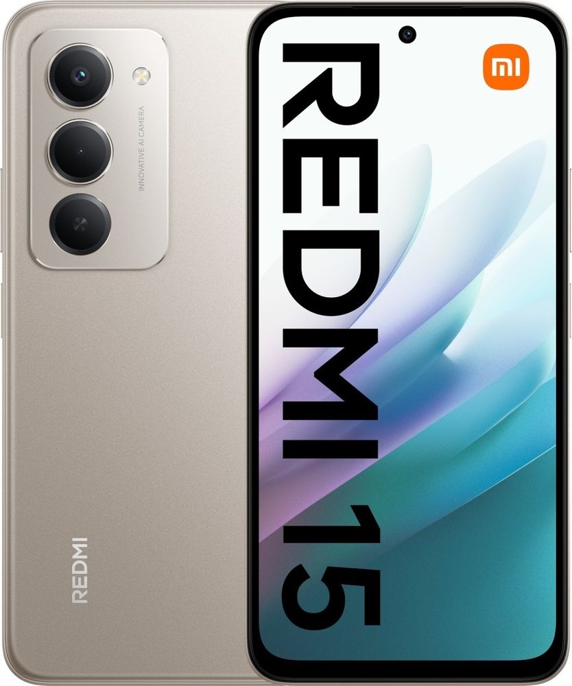 Смартфон Xiaomi Redmi 15 4G 8 ГБ/256 ГБ серый