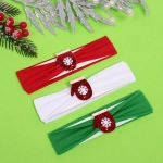 Повязка на голову детская «New Little Mi Mi - Новогодние варежки», микс 3 цвета, 4*16.5см