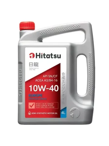 Моторное масло 10W-40 Europe Premium 4л полусинтетика