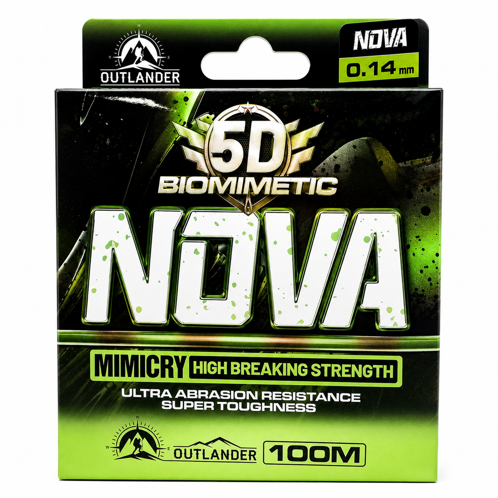 Леска монофильная 5D NOVA - 0.25 - 100м