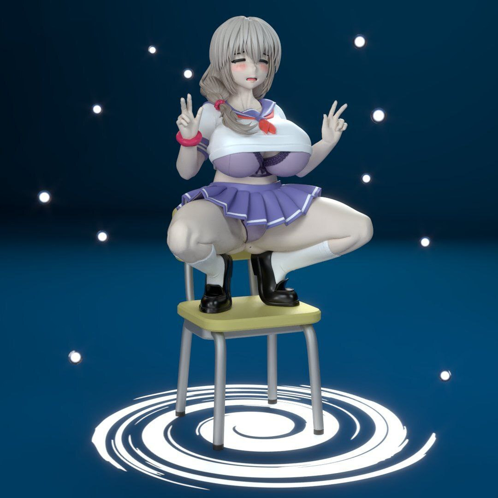 Tsuki Uzaki Uzaki-chan wa Asobitai! Фигурка