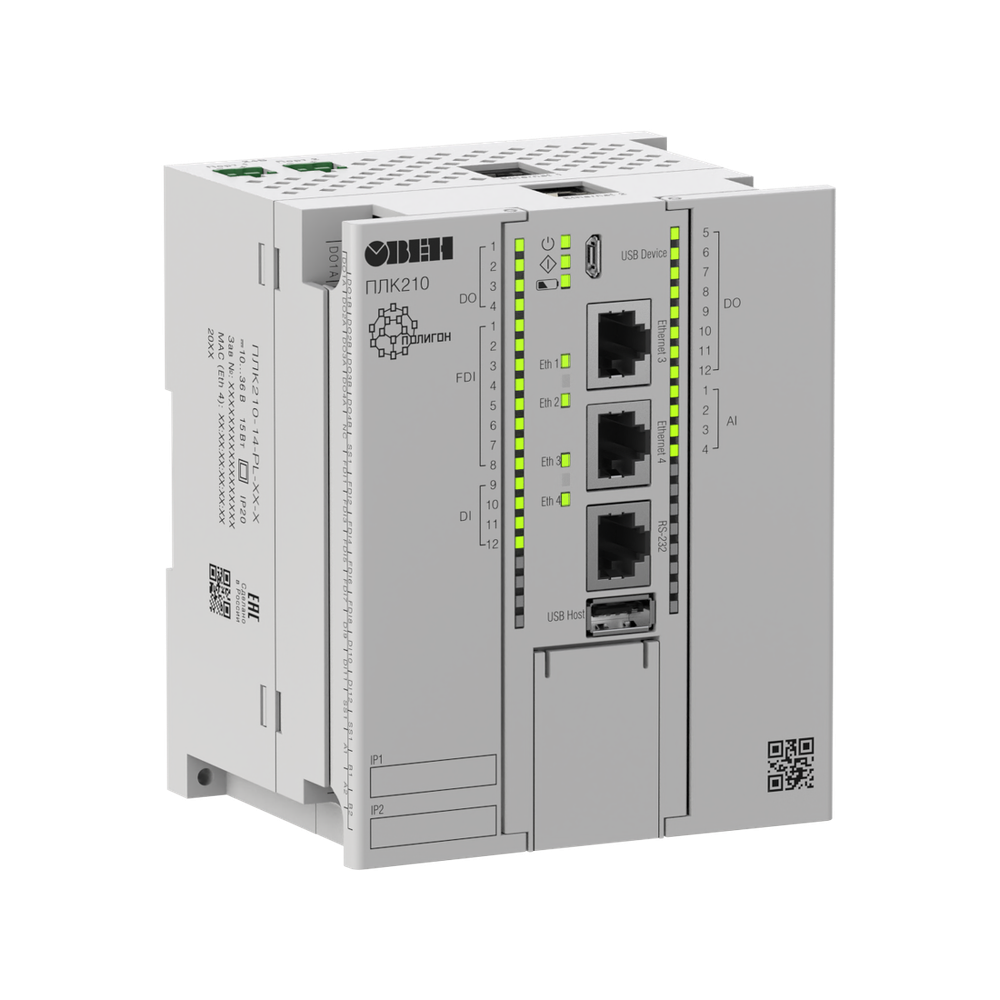 Контроллер логический программируемый ПЛК210-12-PL-BASE850