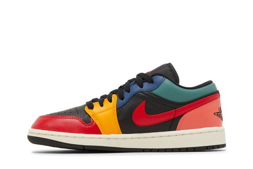 Кроссовки Jordan Air Jordan 1 Low "Black Multi" (Женская размерная сетка)