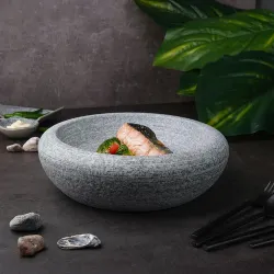 Салатник 1400 мл d 27,5 см h8 см Stone Untouched Taiga P.L. Proff Cuisine [1]