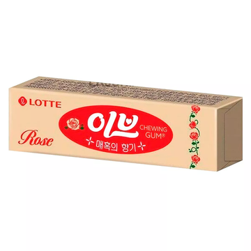 Жевательная резинка Lotte Eve со вкусом розы, 26 г (Корея)