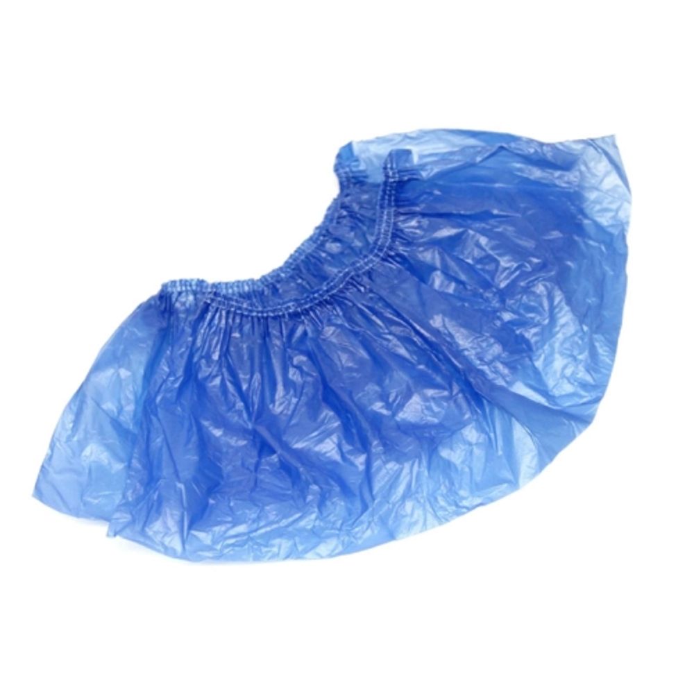 Бахилы одноразовые 8мкм 2г цвет Синий (100/4000шт)