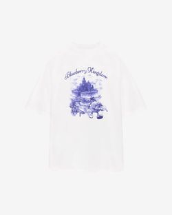 Футболка The Blueberry Kingdom молочная