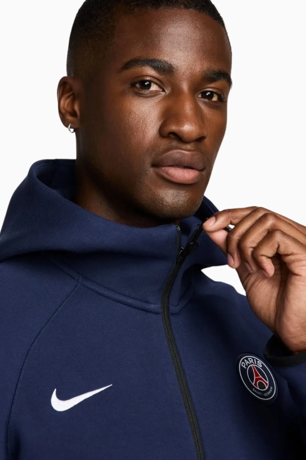 Кофта Nike PSG 24/25 Tech Fleece Windrunner - темно-синий