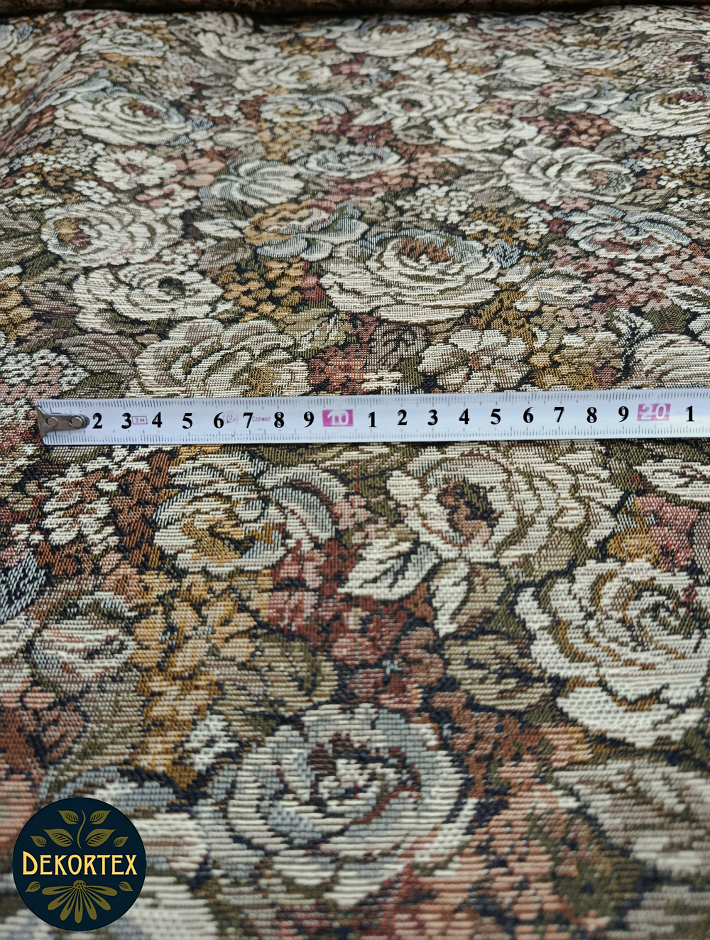 Мебельная ткань гобелен на отрез "Капуста" (ширина 160 см) цена за п/метр