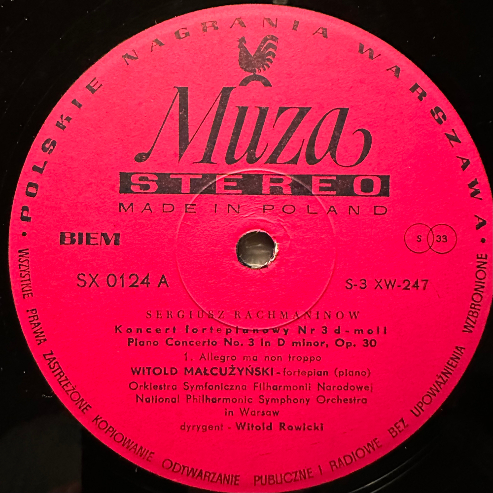 Рахманинов - Концерт для фортепиано №3 (Польша)
