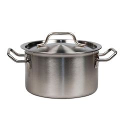 Кастрюля 1,9 л 16*9,5 см с крышкой нерж. ИНДУКЦИЯ P.L. Proff Cuisine