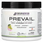 Cutler Nutrition, Prevail, предтренировочный комплекс, сладкая вата и виноград, 240 г (8,46 унции)